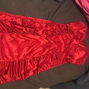 Red dress